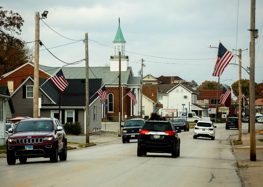 South Lincoln Avenue in O'Fallon, Illinois.