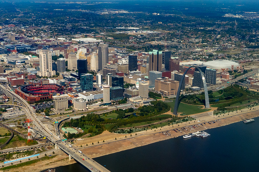 The St. Louis Skyline.